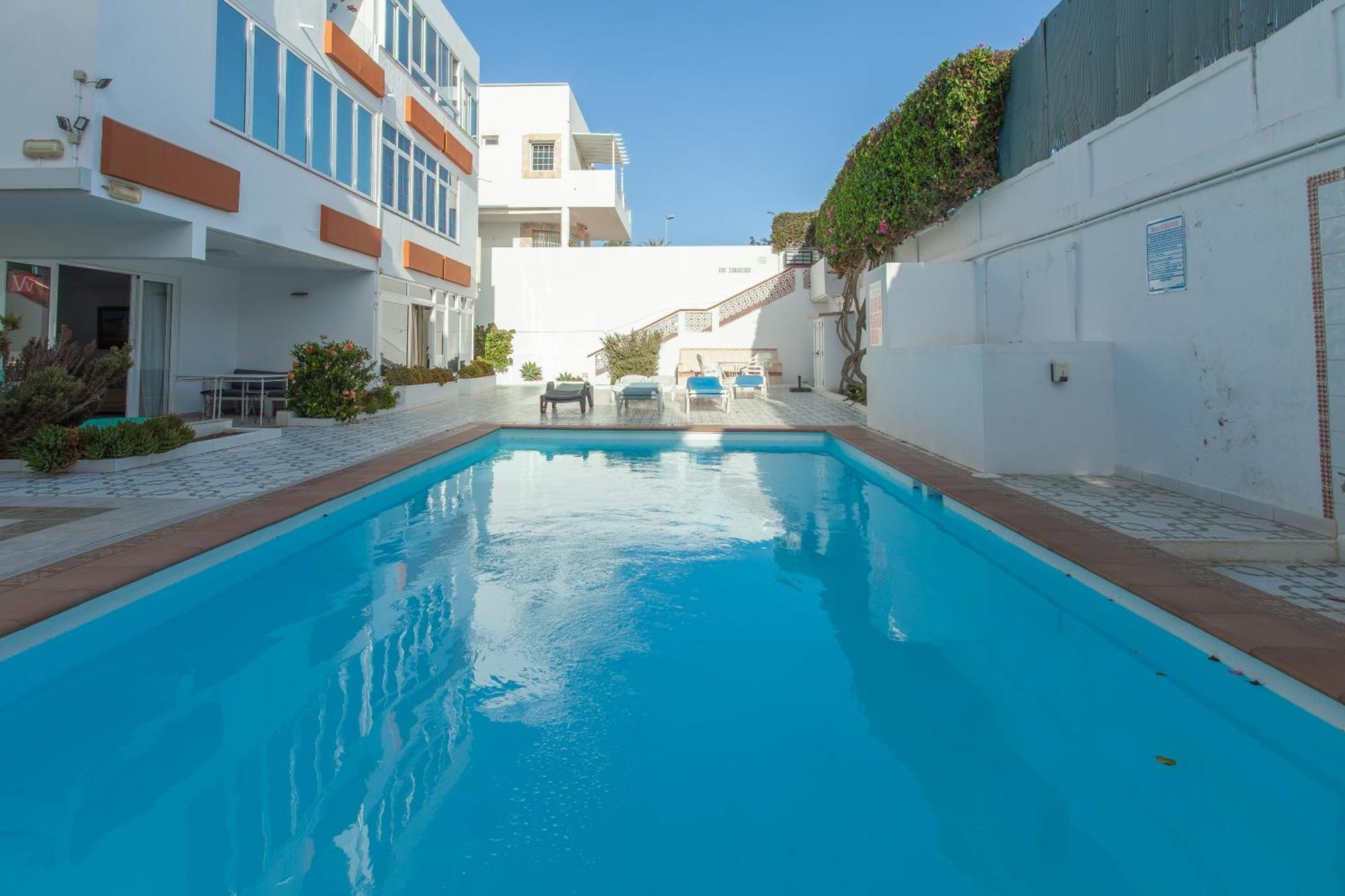 Apartamento Con Terraza Y Piscina En Playa Del Ing Πλάγια ντελ Ινγκλές Εξωτερικό φωτογραφία