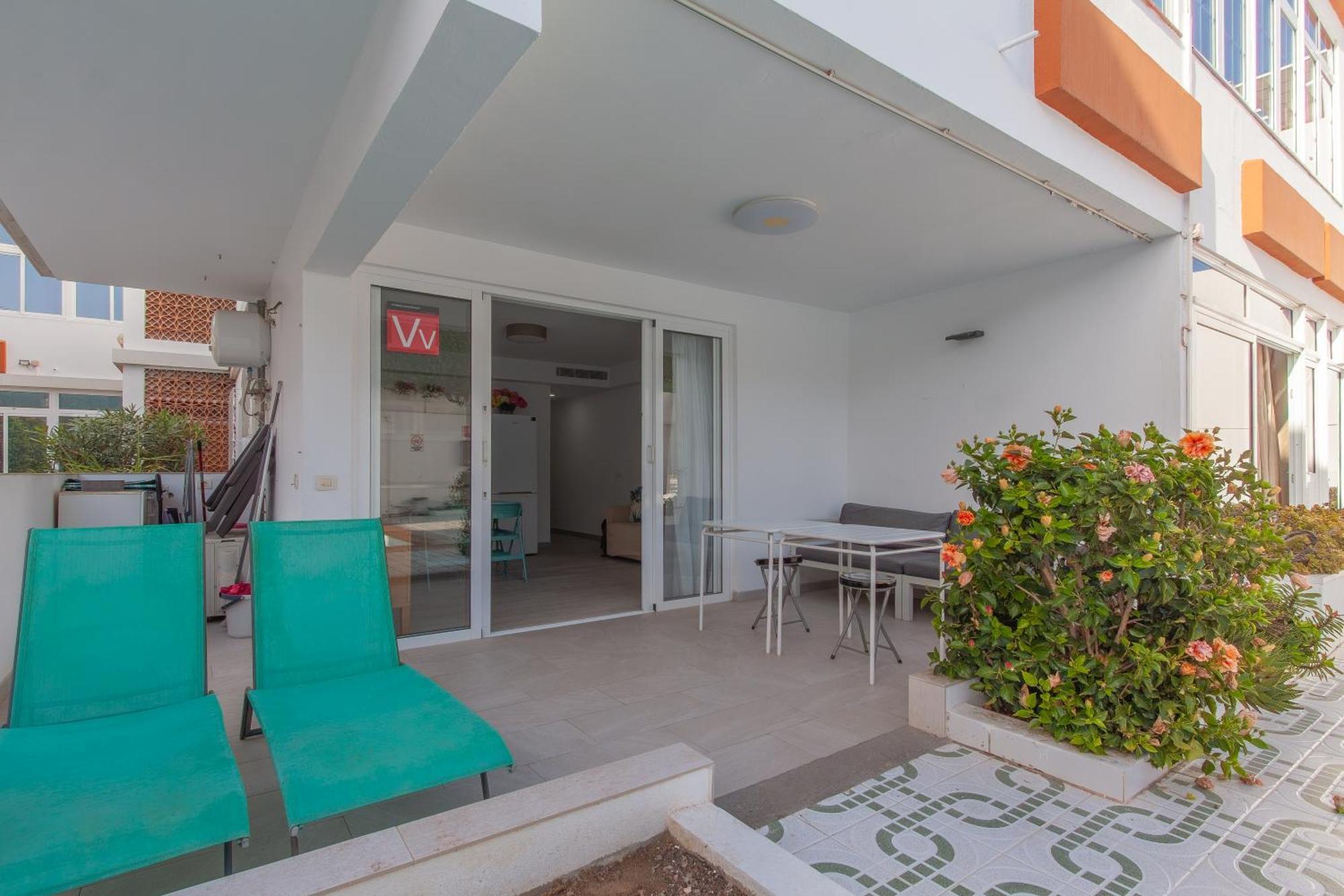 Apartamento Con Terraza Y Piscina En Playa Del Ing Πλάγια ντελ Ινγκλές Εξωτερικό φωτογραφία