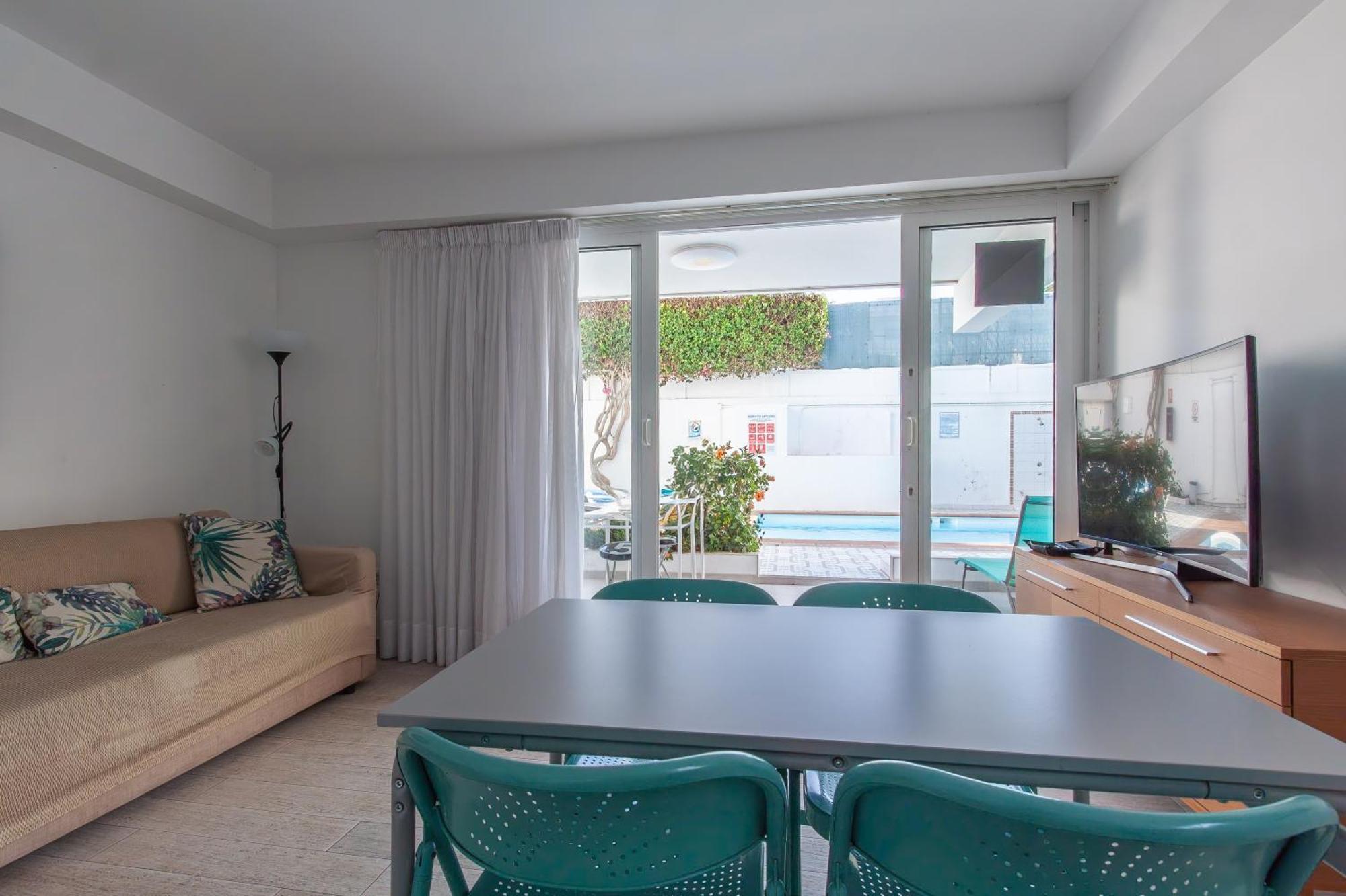 Apartamento Con Terraza Y Piscina En Playa Del Ing Πλάγια ντελ Ινγκλές Εξωτερικό φωτογραφία